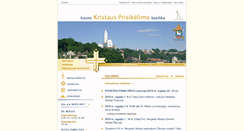Desktop Screenshot of prisikelimas.lt